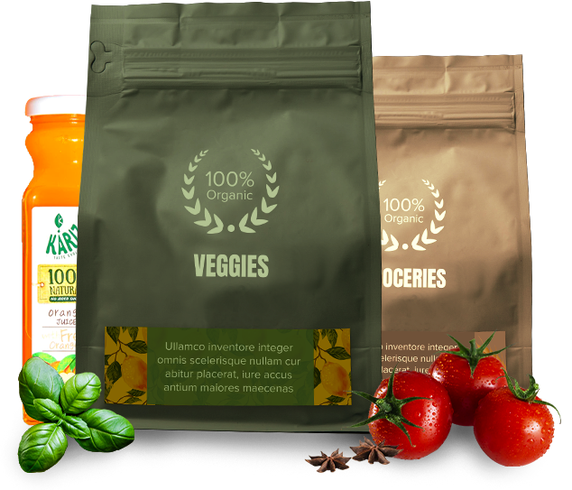 Accueil organic products hero