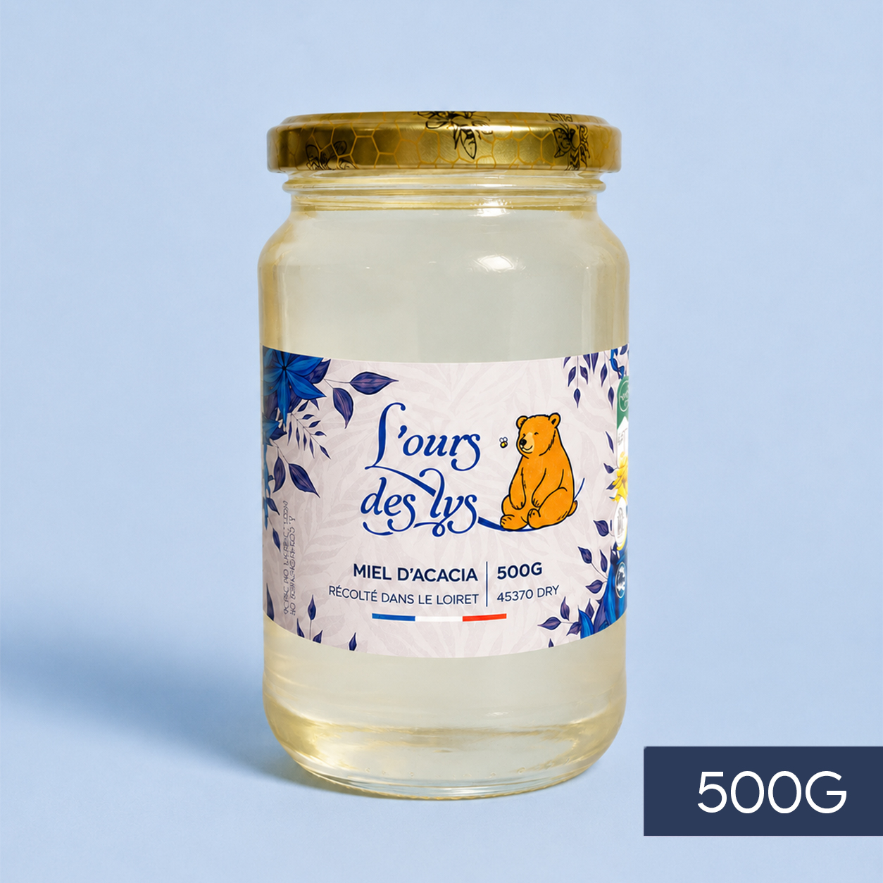 miel acacia de sologne 500g miel acacia de sologne 500g