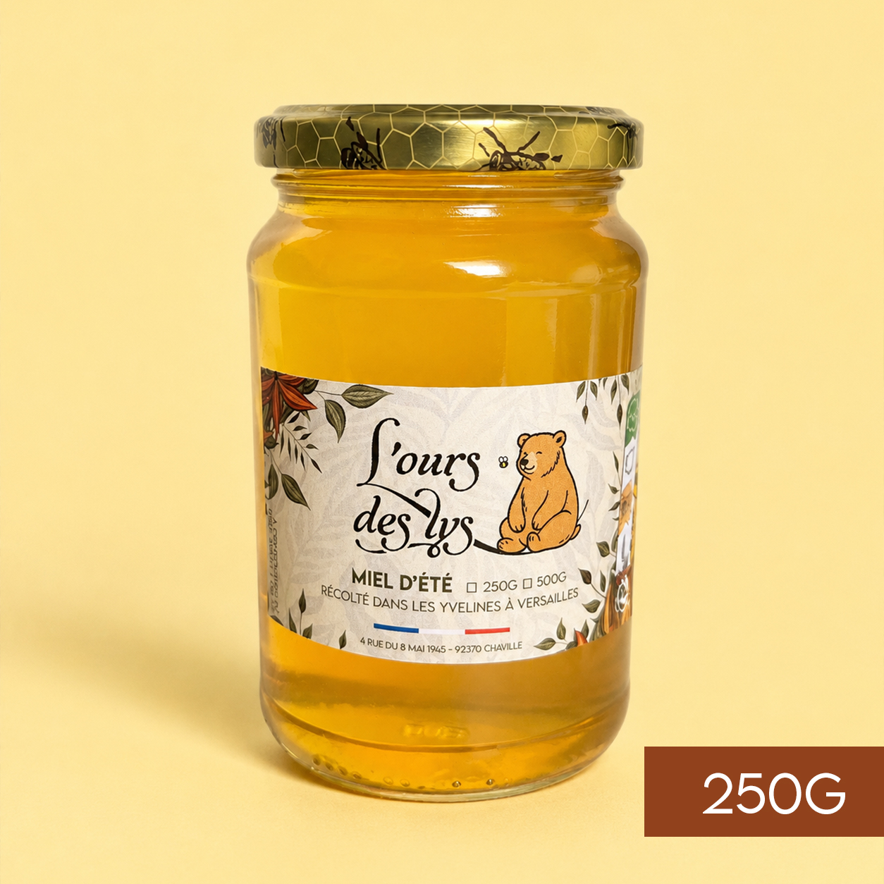miel d'été de versailles 250g miel d'été de versailles 250g
