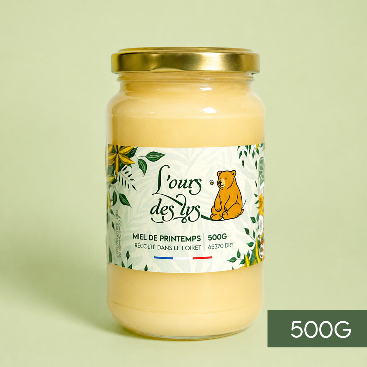 miel de printemps de sologne 500g colza et fleurs miel de printemps de sologne 500g colza et fleurs